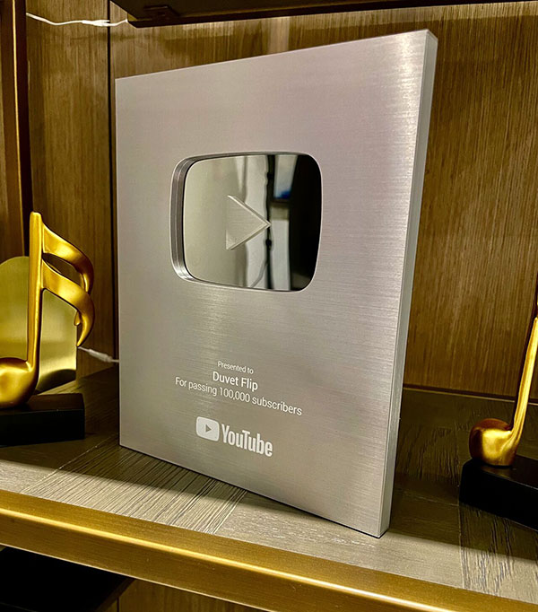 Jack Parsons Duvet Flip YouTube award