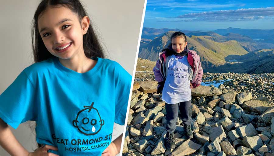 Nine-Year-Old Layla Takes on a 268-Mile Hike for Great Ormond Street Hospital support great ormond street Pennine Way