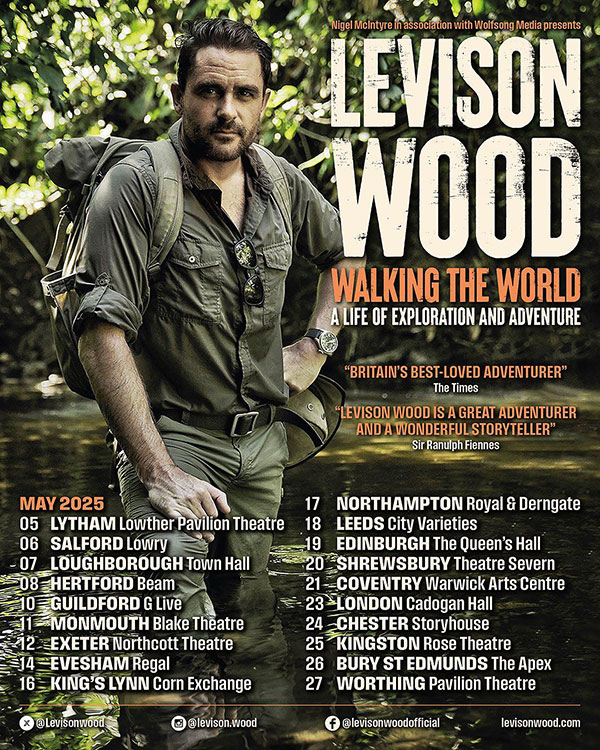 Levison Wood Tour